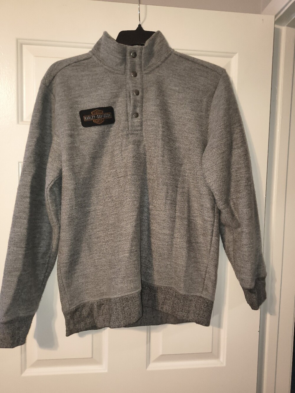Harley-Davidson Gray Pullover Sweater – Size M